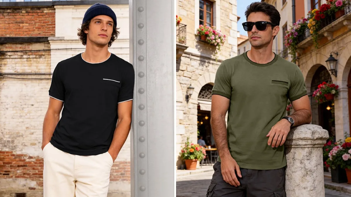 La camiseta de cuello redondo que absorbe la humedad y te mantiene fresco incluso en el calor más intenso