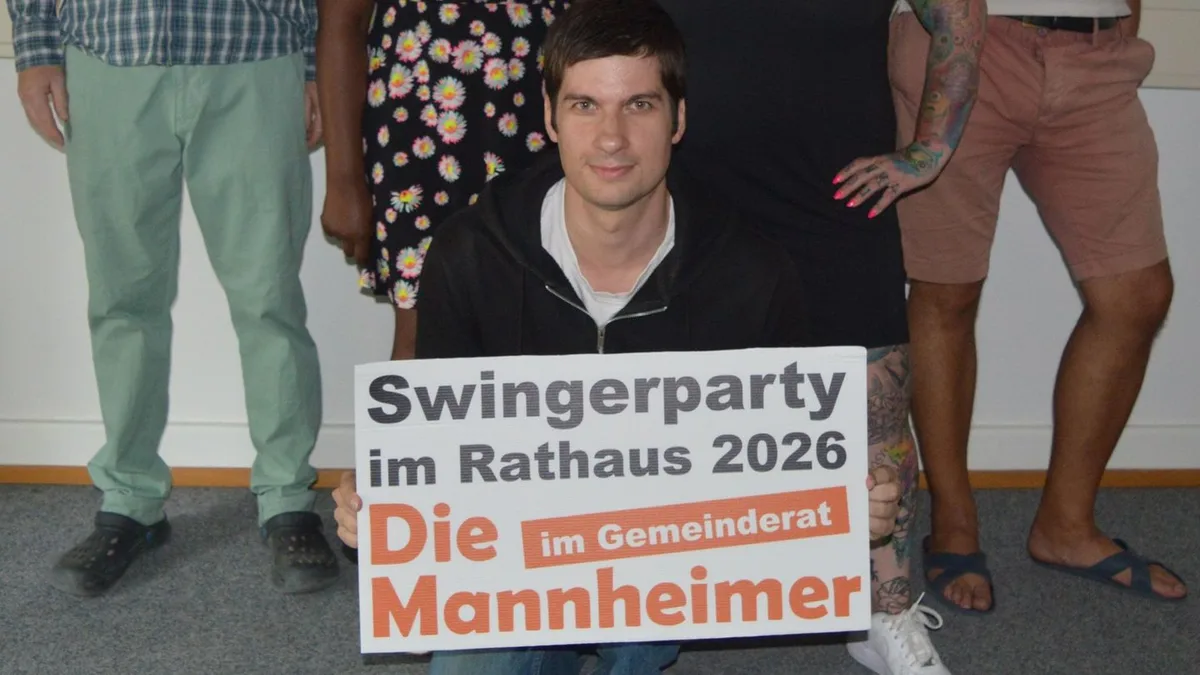Mannheim: Stadtrat veranstaltet Swinger-Party im Rathaus ohne Genehmigung