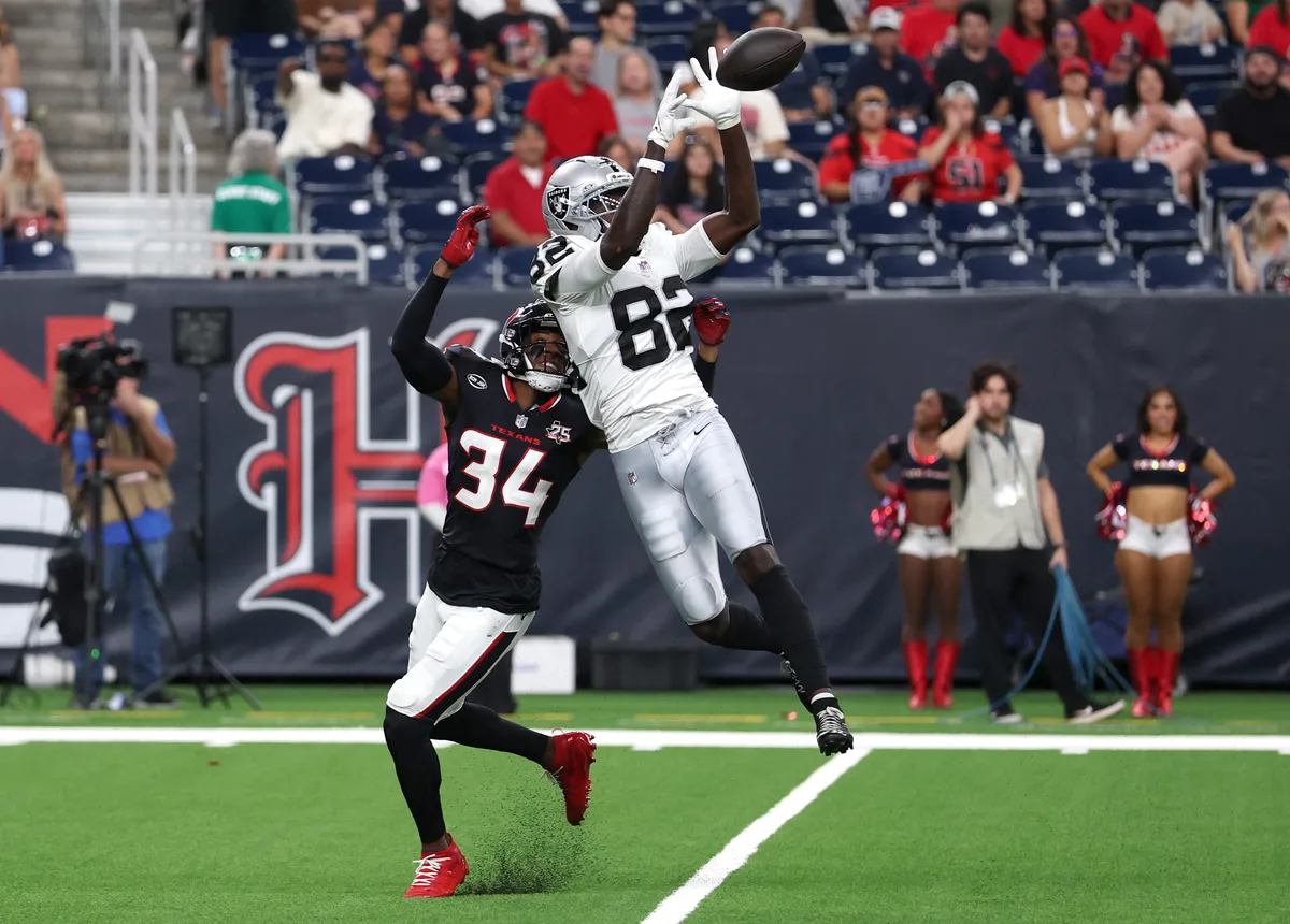 NFL: Com final de tirar o fôlego, Raiders vencem os Texans de virada pela pré-temporada