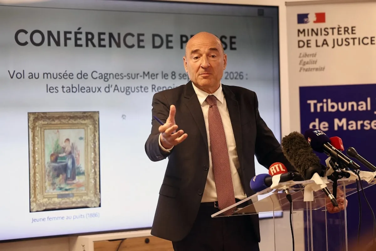 Renoir theft suspects charged after paintings found behind wall