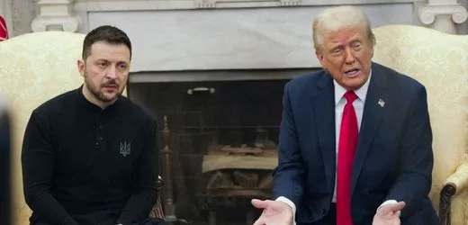 Donald Trump und Wolodymyr Selenskyj: Ukraine im Zangengriff, Russland profitiert