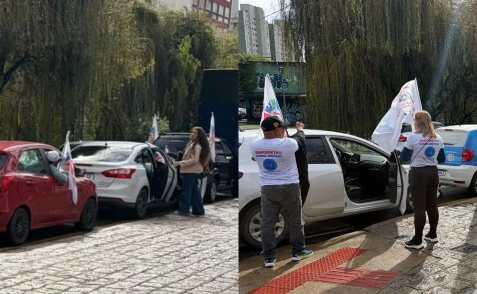 Carreata em Curitiba comemora aprovação do fim da escala 6×1 no Senado