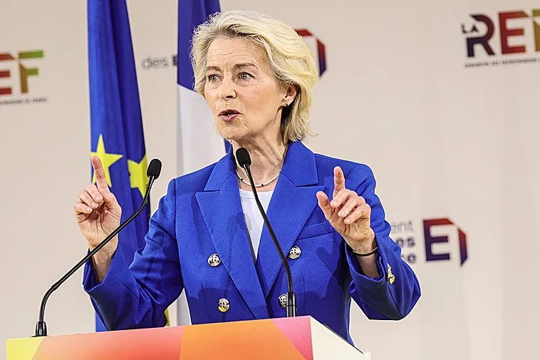 Von der Leyen, sobre los ahorros de los hogares: «Europa lo debe poner al servicio de sus empresas. Hay 10.000 millones inactivos»