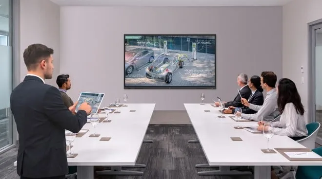 Novo monitor interativo da LG promete eliminar cabos e proteger dados de empresas