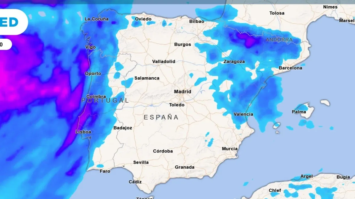 Llegan tormentas fuertes y granizo a parte de España en las próximas horas: estas son las provincias en alerta