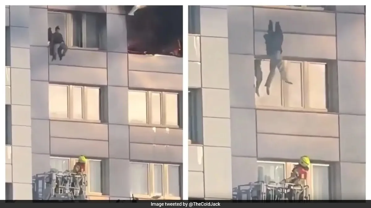 Berlin Woman Jumps From 11th-Floor Window Into Firefighter's Arms In Dramatic Escape