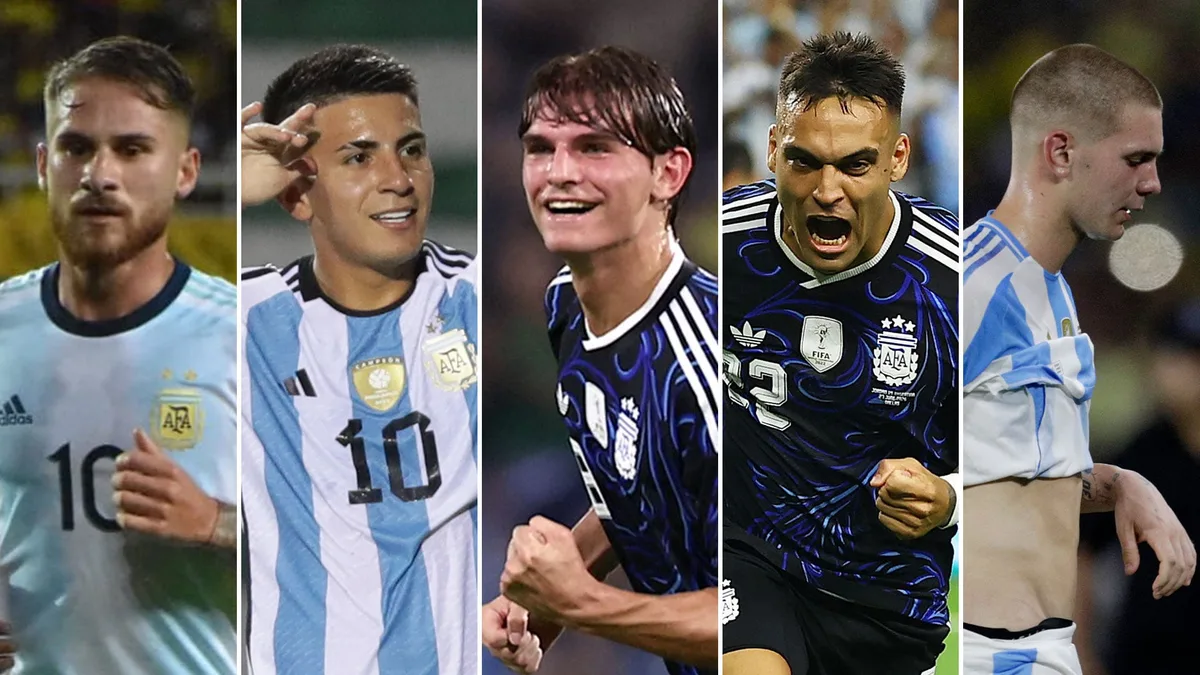 Tras el retiro de Messi de la selección argentina, quiénes son los candidatos a heredar la camiseta N° 10: los últimos en portarla