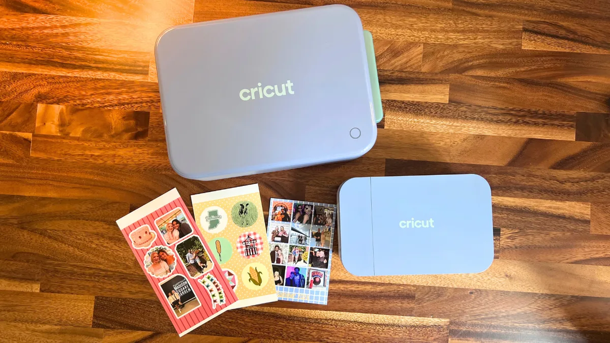 I made my own stickers with Cricuts new StickerPix machines, and you can too