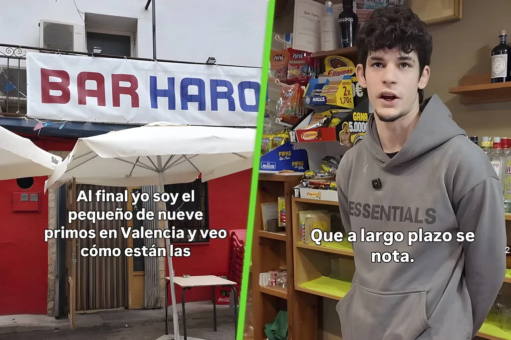 Mario, 23 años, dejó su ciudad para abrir un bar en un pueblo de menos de 100 personas: "el éxito es no tener que irme"