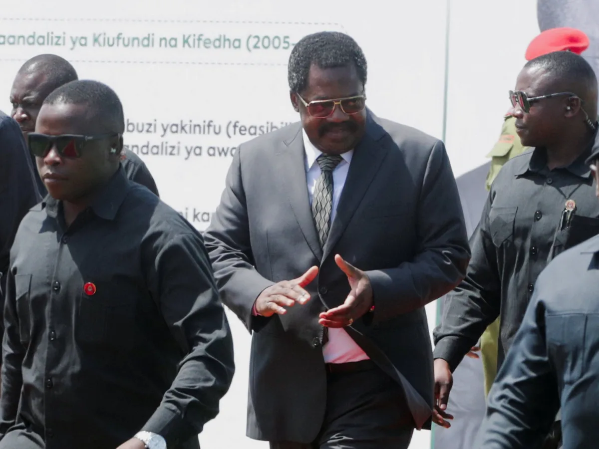 Tanzania’s ruling party picks new candidate for vice-president