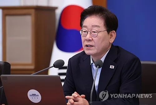 李대통령 "촉법하향, 조기 입법하길…중대반복범죄 1∼2살 하향"