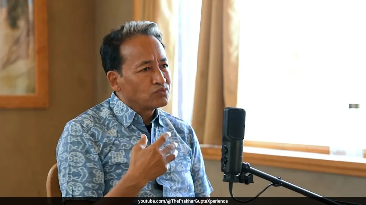 'CJP Wanted Me To Tell People To End Protest': Sonam Wangchuk In Podcast