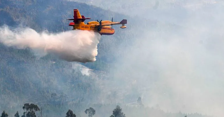 Mais de 30 concelhos em perigo máximo de incêndio rural