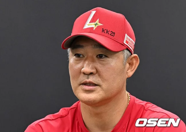 [사진]면도한 SSG 이숭용 감독