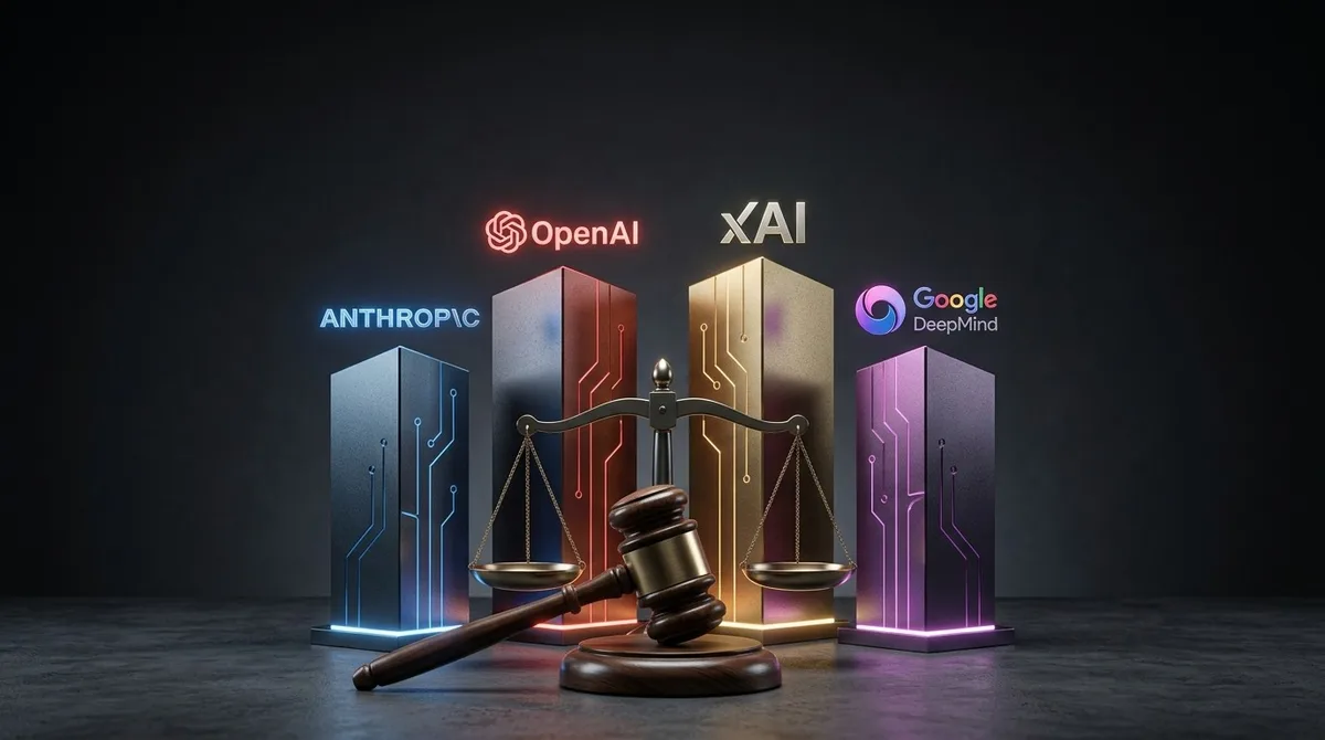 Anthropic, OpenAI, Google e SpaceXAI processadas por alegado acordo ilegal para travar o desenvolvimento da IA