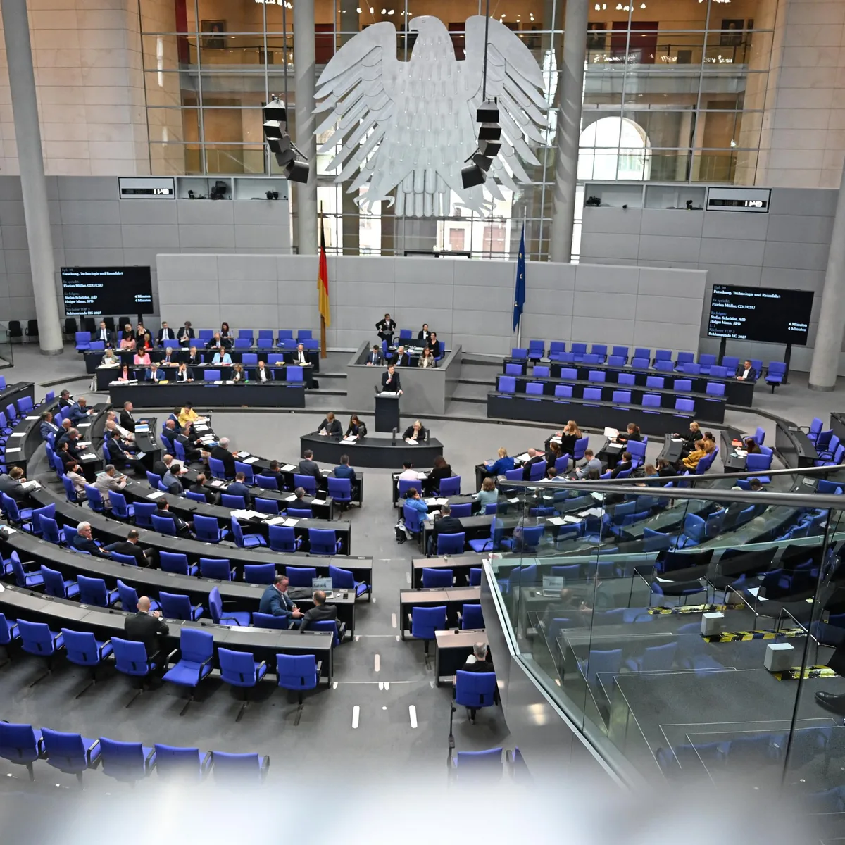 Bundestag - Ende der Haushaltswoche: Etatentwurf für 2027 an den Haushaltsausschuss überwiesen