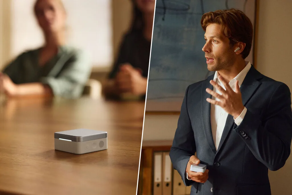 Plaud One: los nuevos auriculares inalámbricos con IA y 4G integrado para transcribir y automatizar tareas sin usar el móvil
