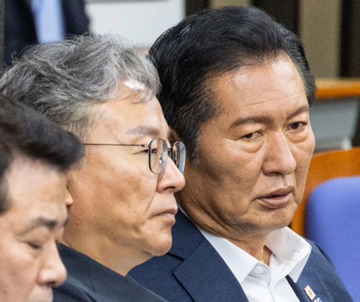 경찰, 정청래 차량 발로 찬 50대 남성 송치…"우발적 범행"