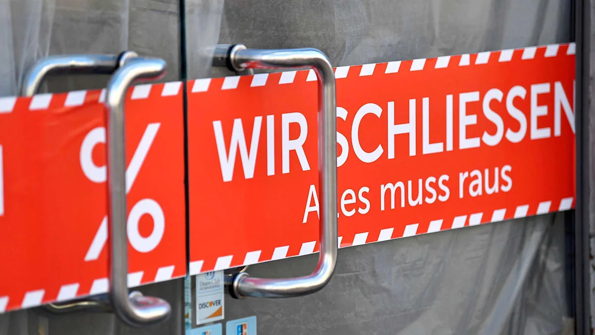 Zahl der Firmenpleiten in Deutschland auf höchstem Stand seit 13 Jahren