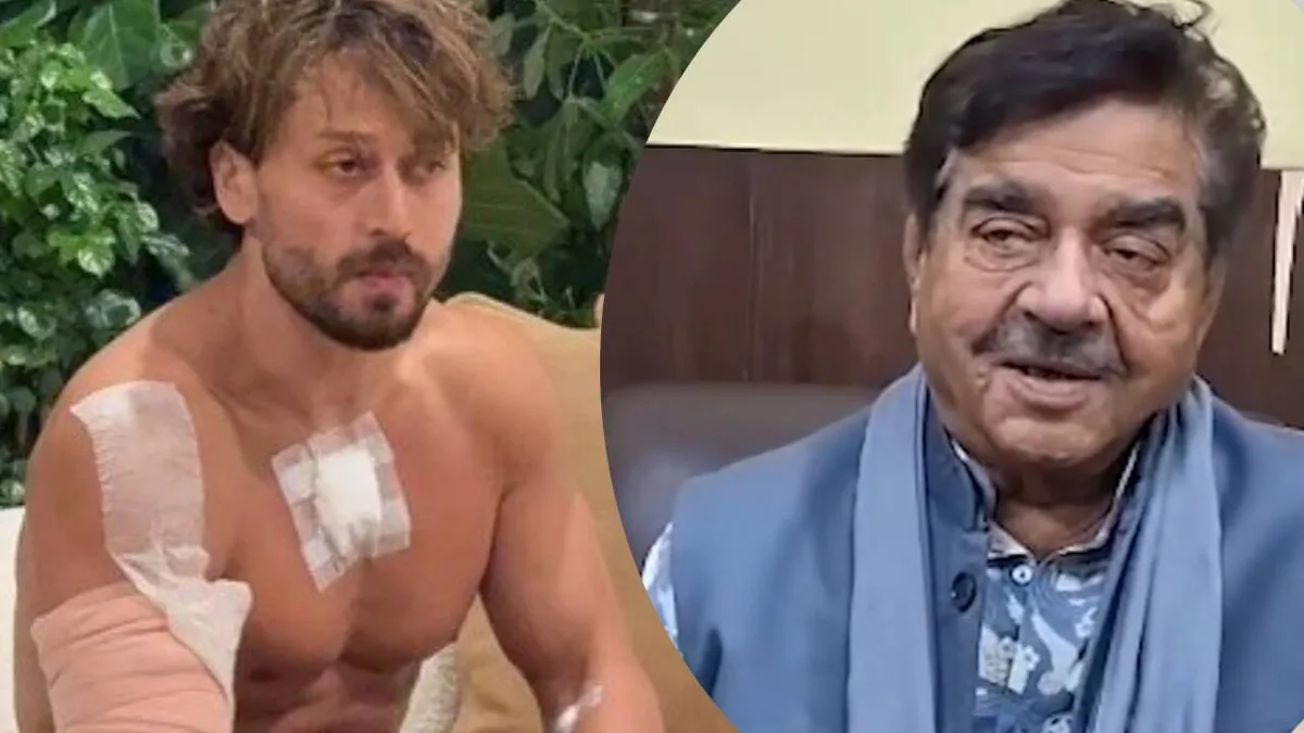 'Tiger Shroff was lucky to go unhurt': Shatrughan Sinha