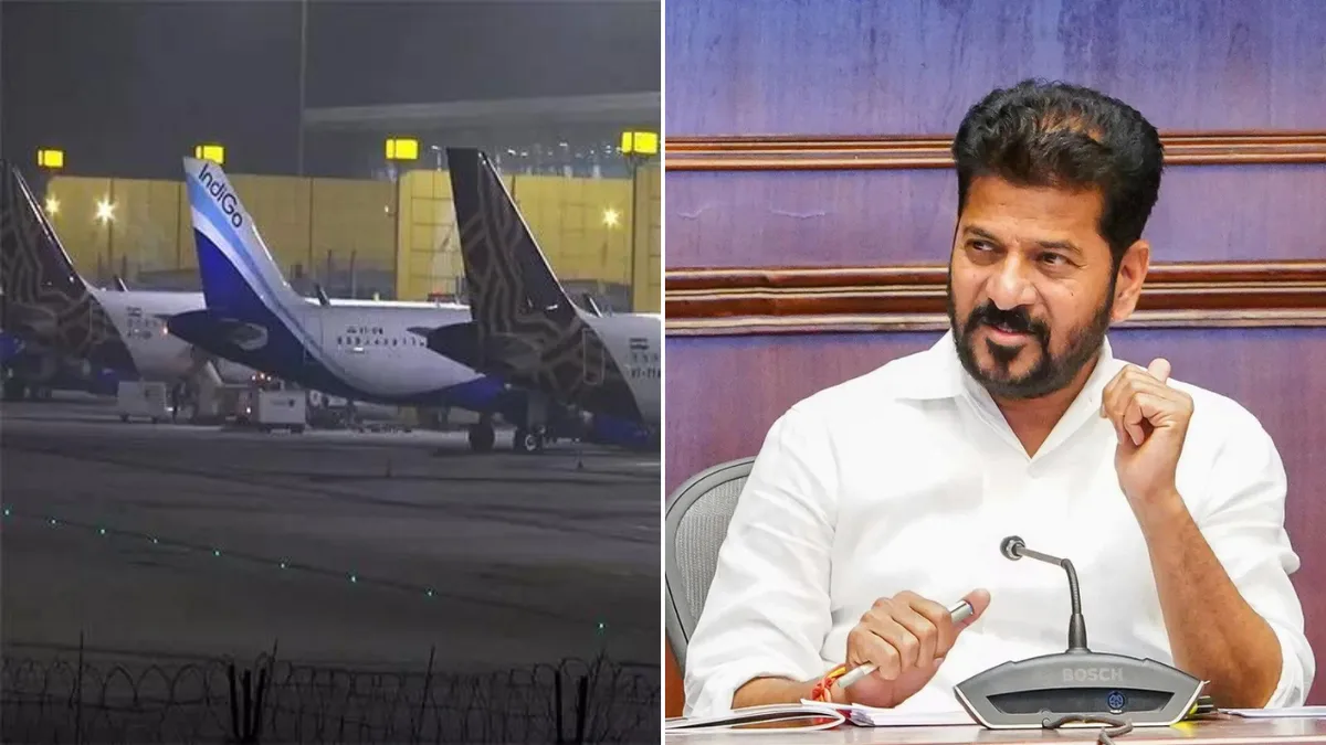 Evening news wrap: Delhi rain disrupts flights; Revanth Reddy flags US visit snub, and more