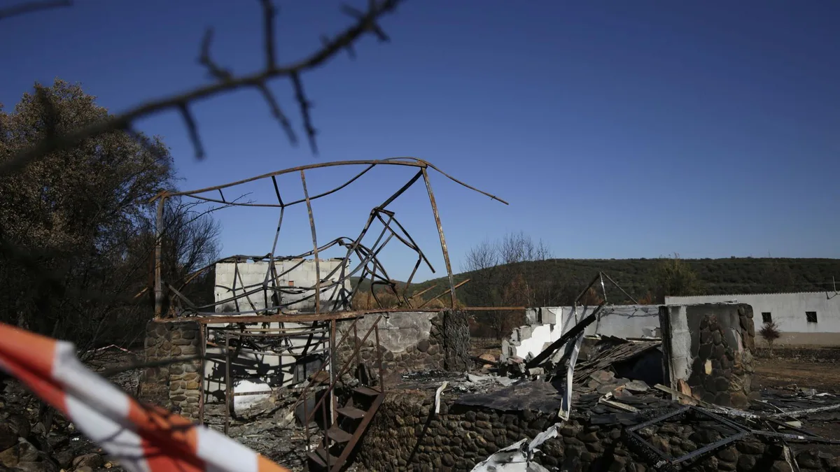 Las Médulas, un año después de la catástrofe: una red de sensores ayudará en la prevención de incendios