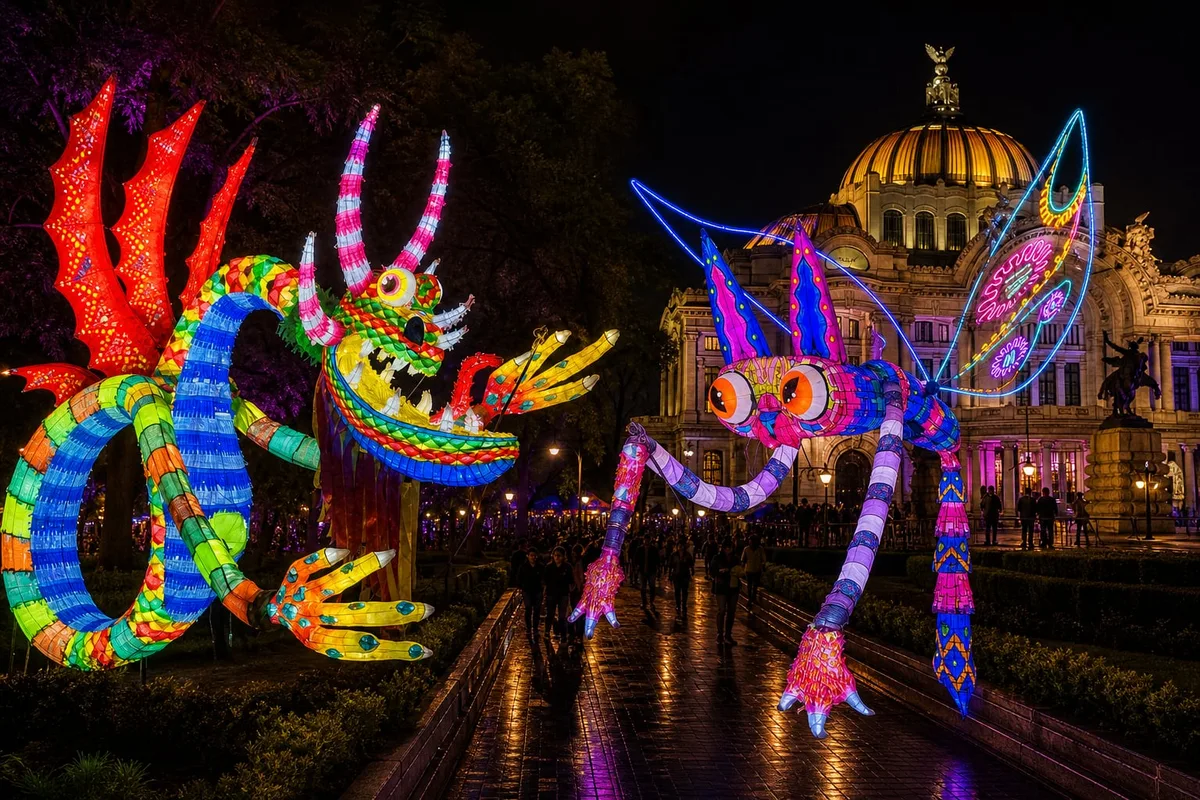 Paseo de los Alebrijes 2026 llenará de luz y color la Alameda Central de la CDMX durante el fin de semana