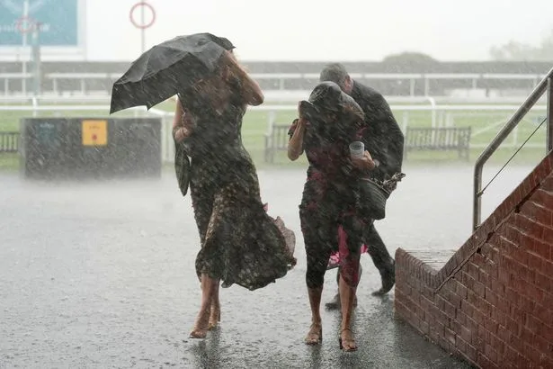 Met Office names areas facing heavy rain on Tuesday with 42 counties at risk
