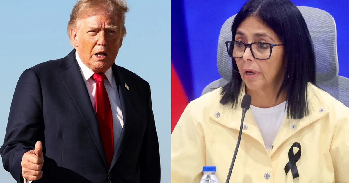 Trump y Delcy Rodríguez podrían reunirse durante la Asamblea General de Naciones Unidas la próxima semana
