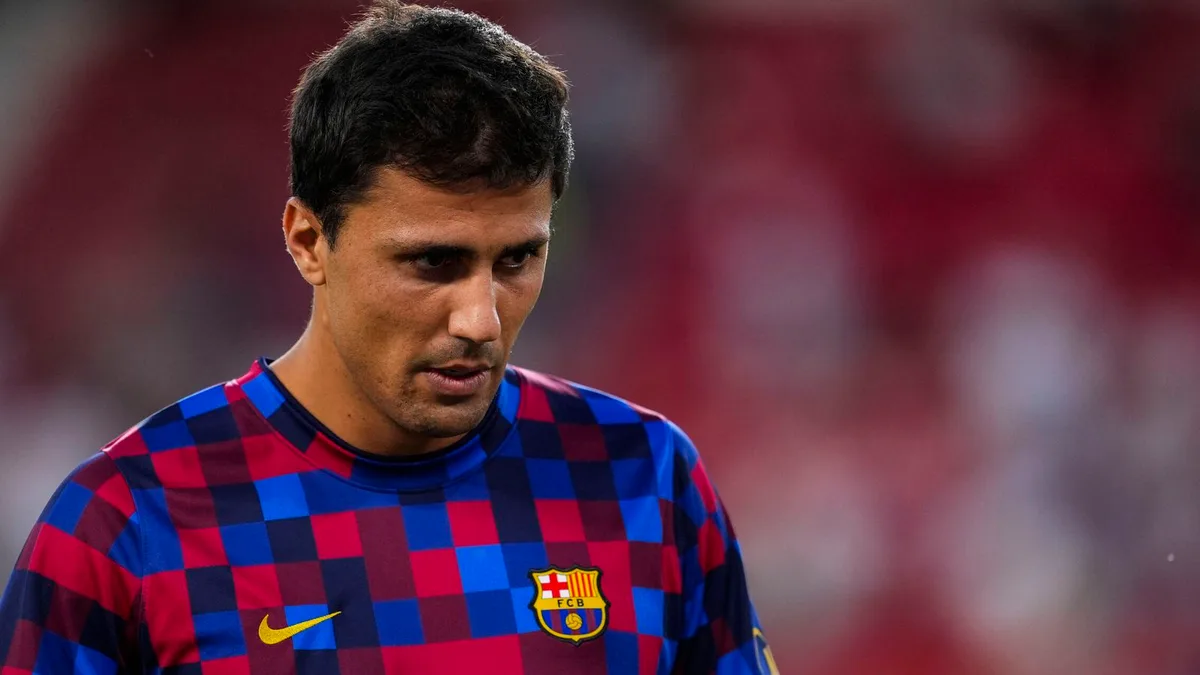 Rodri, sobre su fichaje frustrado por el Real Madrid: "No hubo temas sentimentales, ni de dinero"