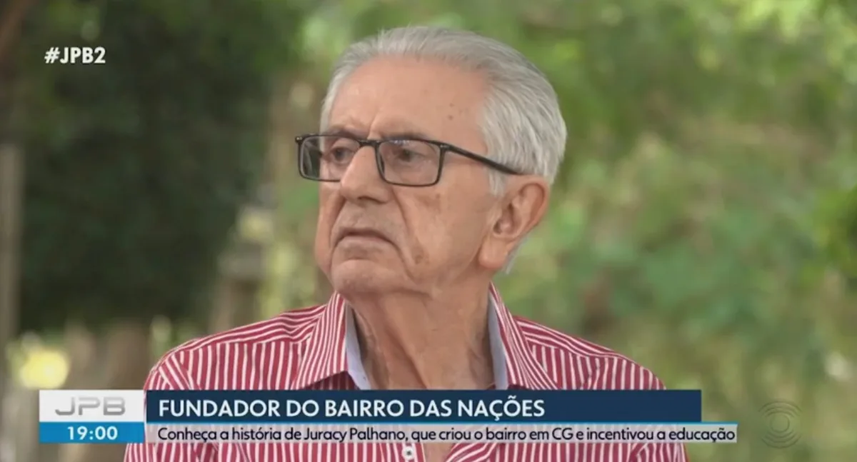 Morre aos 91 anos Juracy Palhano, ex-deputado e fundador do bairro das Nações, em Campina Grande