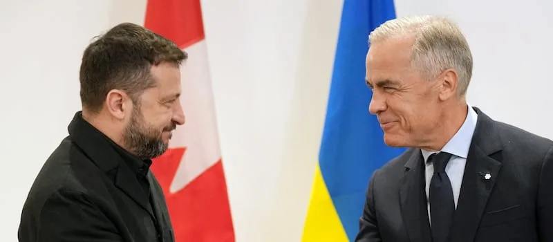 Zelensky says Canada has agreed to a big air defence package for Ukraine