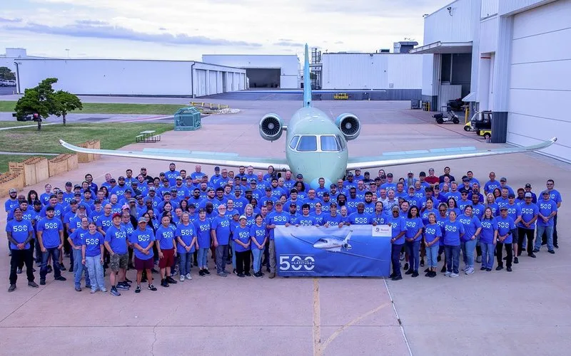 Cessna Citation Latitude alcança 500 unidades produzidas