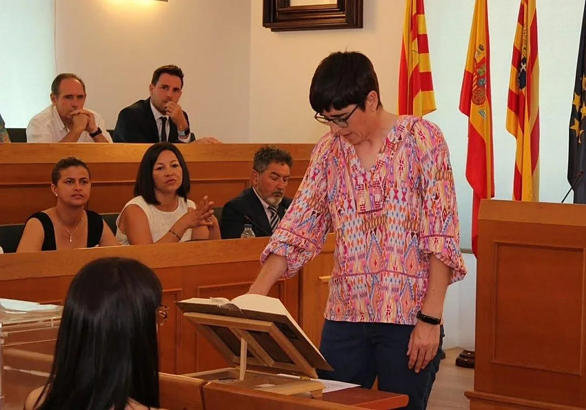 Muere la alcaldesa de Fuentes de Jiloca atropellada por su furgoneta de correo