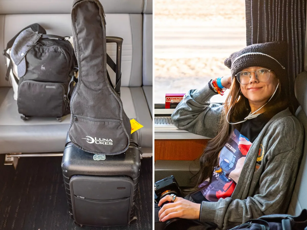 I spent 53 hours on an Amtrak train. Here's what I'm glad I packed, wish I'd brought, and should have left at home.