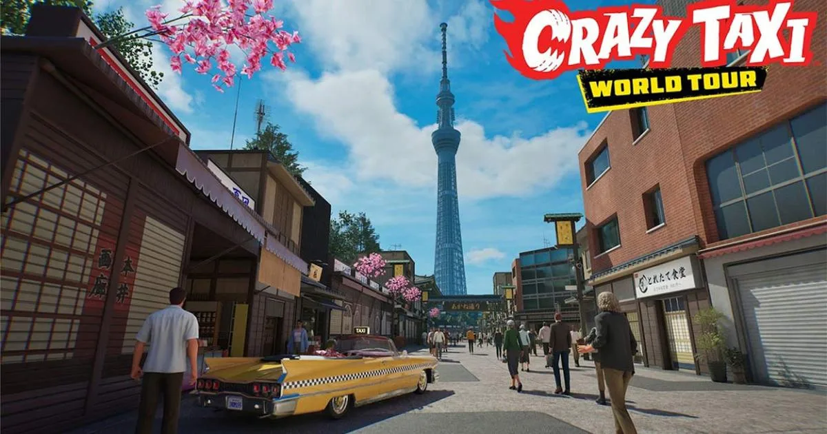 Crazy Taxi: World Tour recorrerá Japón con localizaciones inspiradas en espacios reales