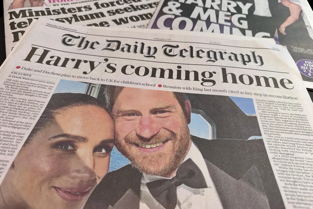 Harry and Meghan Are Returning to the U.K. The Timing Couldn’t Be Darker.