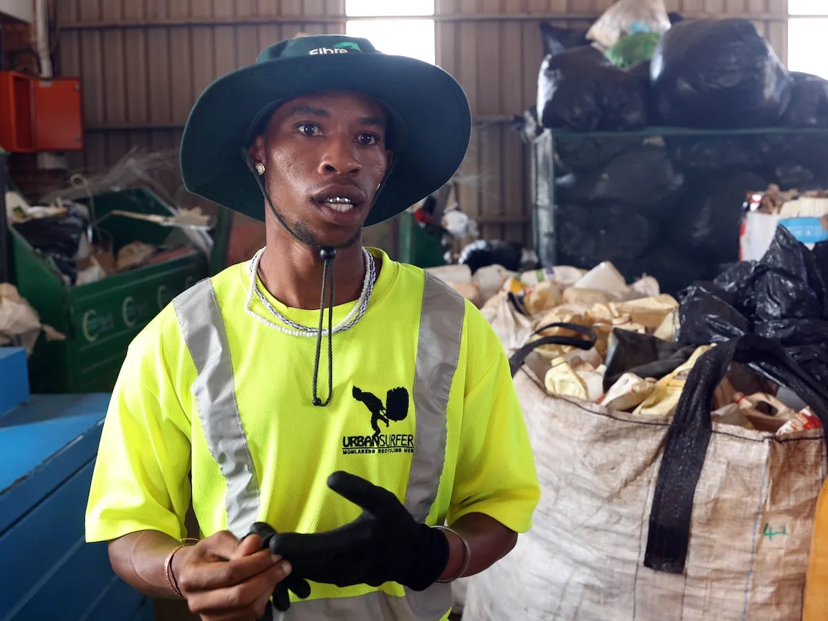 WATCH | After dad’s death, refuse collecting gave Kopano a new path