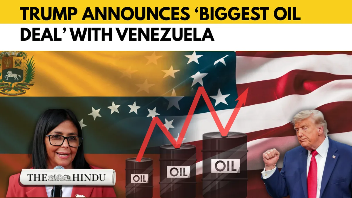 Trump announces major Venezuela oil deal