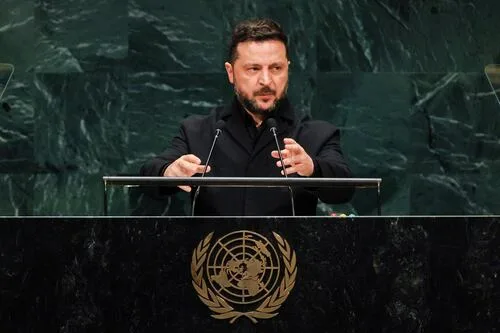 Putin es el "paciente cero" que "propaga la guerra", dice Zelensky ante la ONU; llama a "detenerlo"