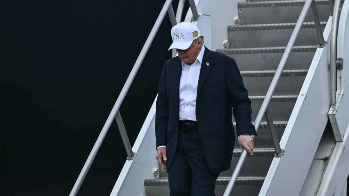 Trump irritiert mit Aussagen zu Wiedervereinigung Irlands und widmet sich Golfturnier