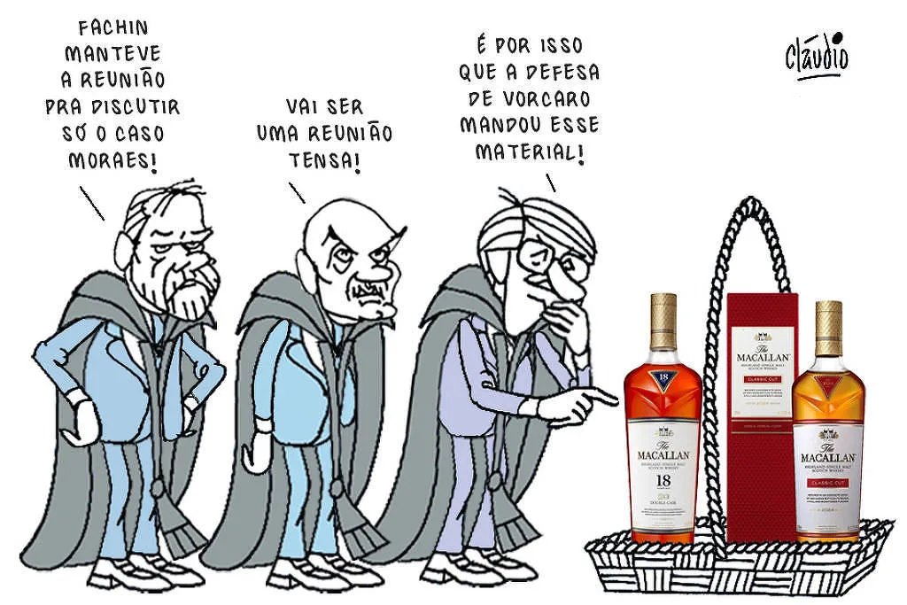 Uísque Macallan para o Supremo