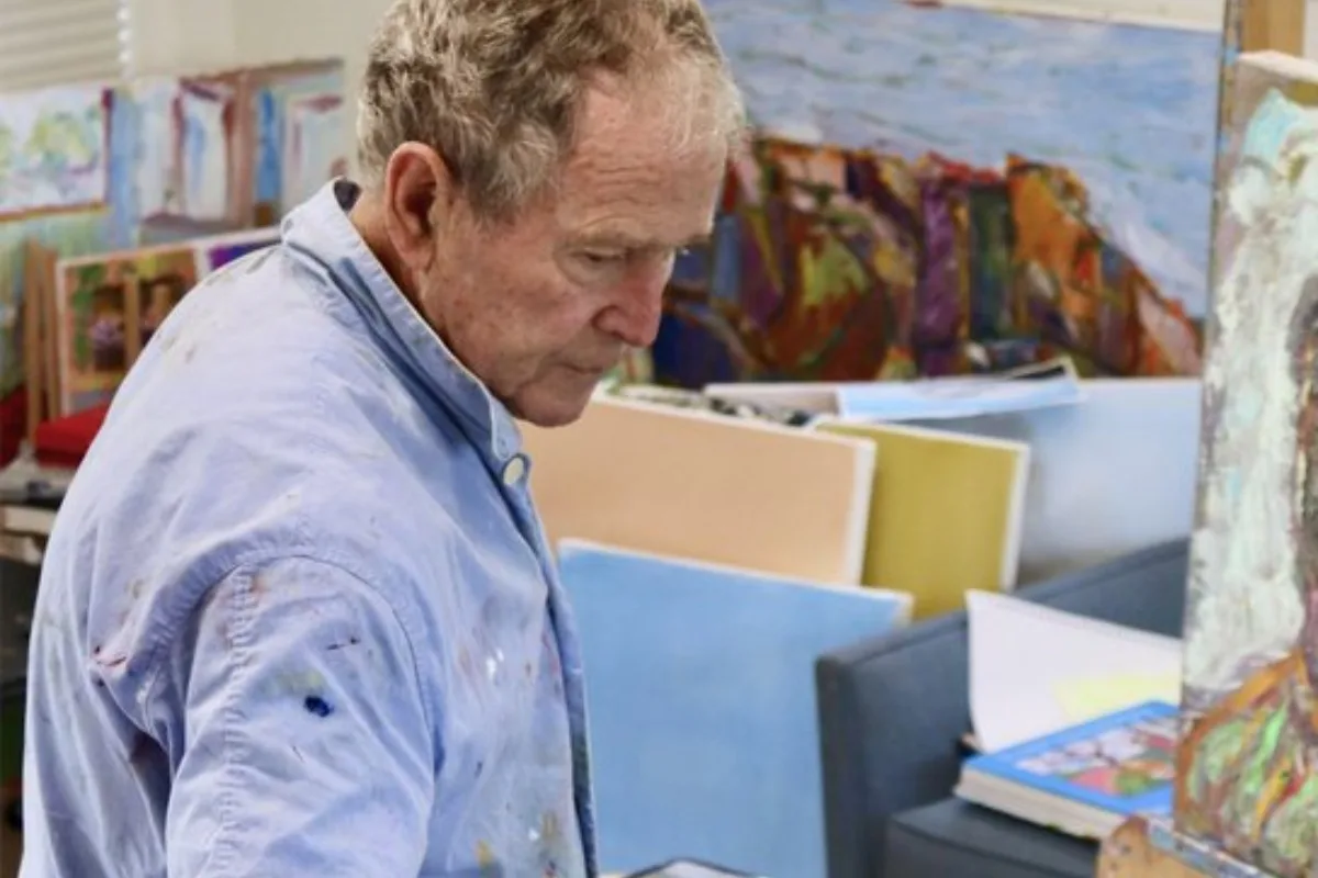 George W. Bush pintó retrato sobre María Corina Machado en su nuevo libro sobre la libertad