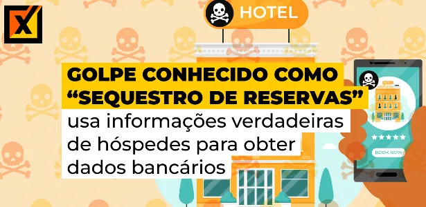 Golpe usa informações de reservas de hotéis para obter dados bancários