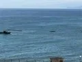 Se desinfla buena parte de la boya neumática en la frontera marítima del Tarajal en Ceuta
