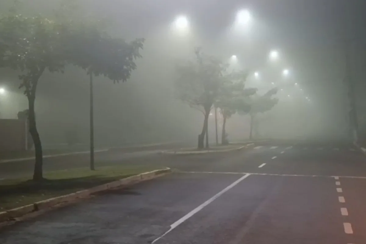 Frente fria muda o tempo em MS e faz temperaturas caírem mais de 10°C nesta semana