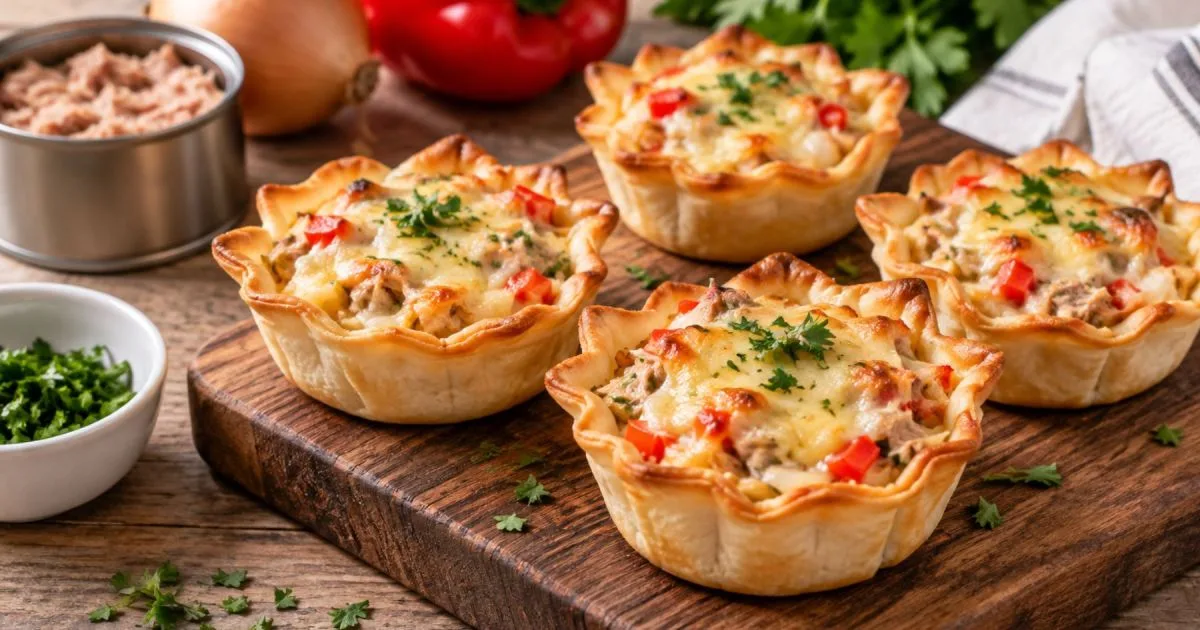 Canastitas de atún: una receta fácil y perfecta para cualquier ocasión