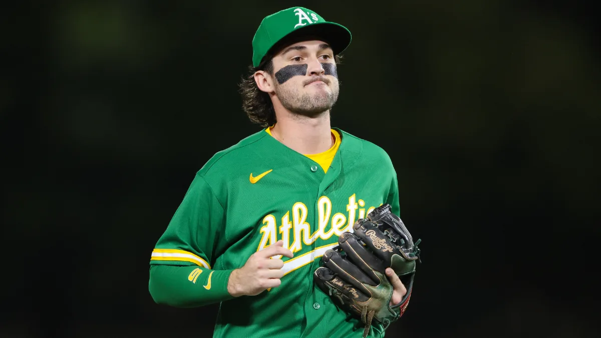 Scoring change helps A’s Jacob Wilson extend shortstop-record errorless streak