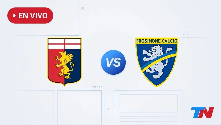 Genoa vs Frosinone en vivo por la fecha 4 de la Serie A de Italia: hora, dónde ver y formaciones