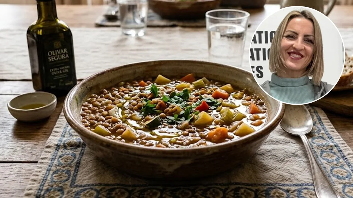 Anna Serra, nutricionista: “A los 50 años, un plato de lentejas con verduras y aceite de oliva es mejor que los superalimentos”